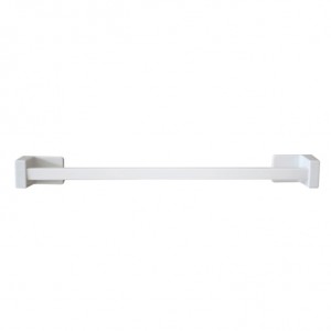 HL-M001B Plastic Wall Mounted Towel Rack in white color