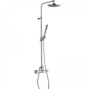 HL-3120 Wall mounted Brass multi Function Shower Column Combo with thermostatic mixer for Bathroom