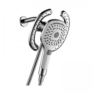 ZM8818 Magnetic Auto-Switch Dual Shower Head with handheld Spray Shower head Kit for Bathroom