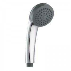 1F1058  Single Function Chromed ABS simple  Hand  shower head