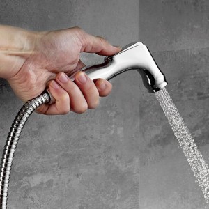 1F0188ABS   Single Function ABS high pressure toilet spray bidet handheld shattaf for bathroom