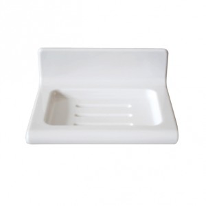 HL-M003A ABS material white square Soap Holder