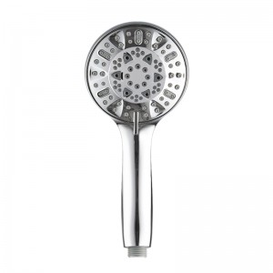 6F8180   ABS Handheld shower head  6 setting high pressure spa shower head for bathroom
