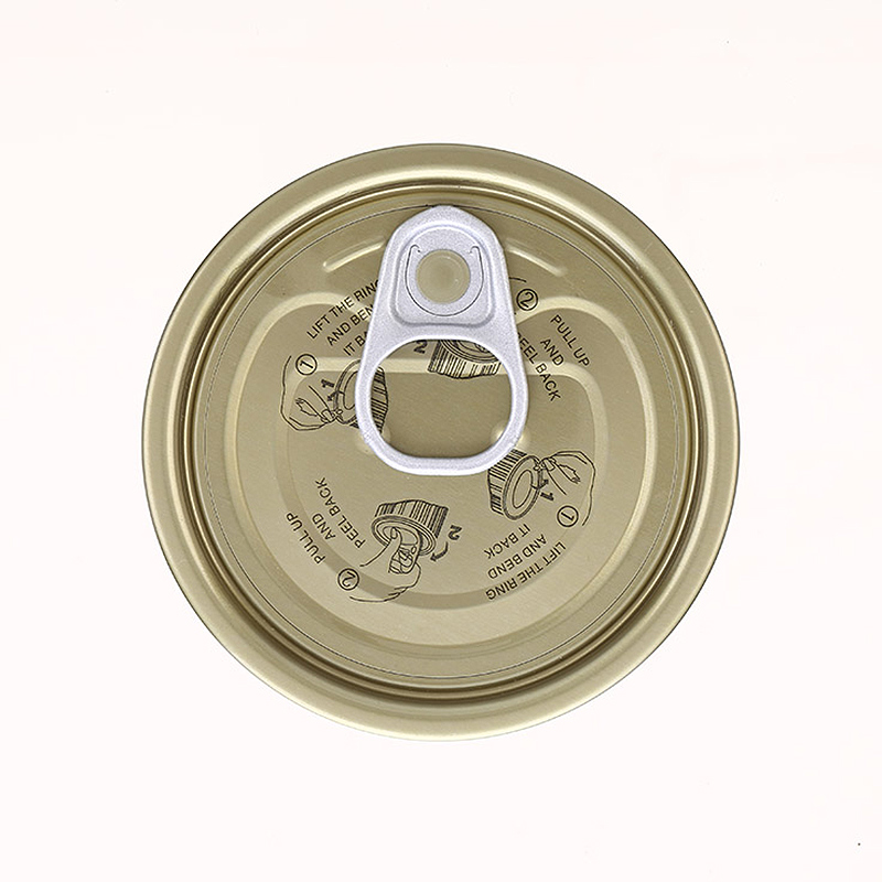 Hualong Easy Open End 209# Tinplate End Easy Open Lid for Tin Can