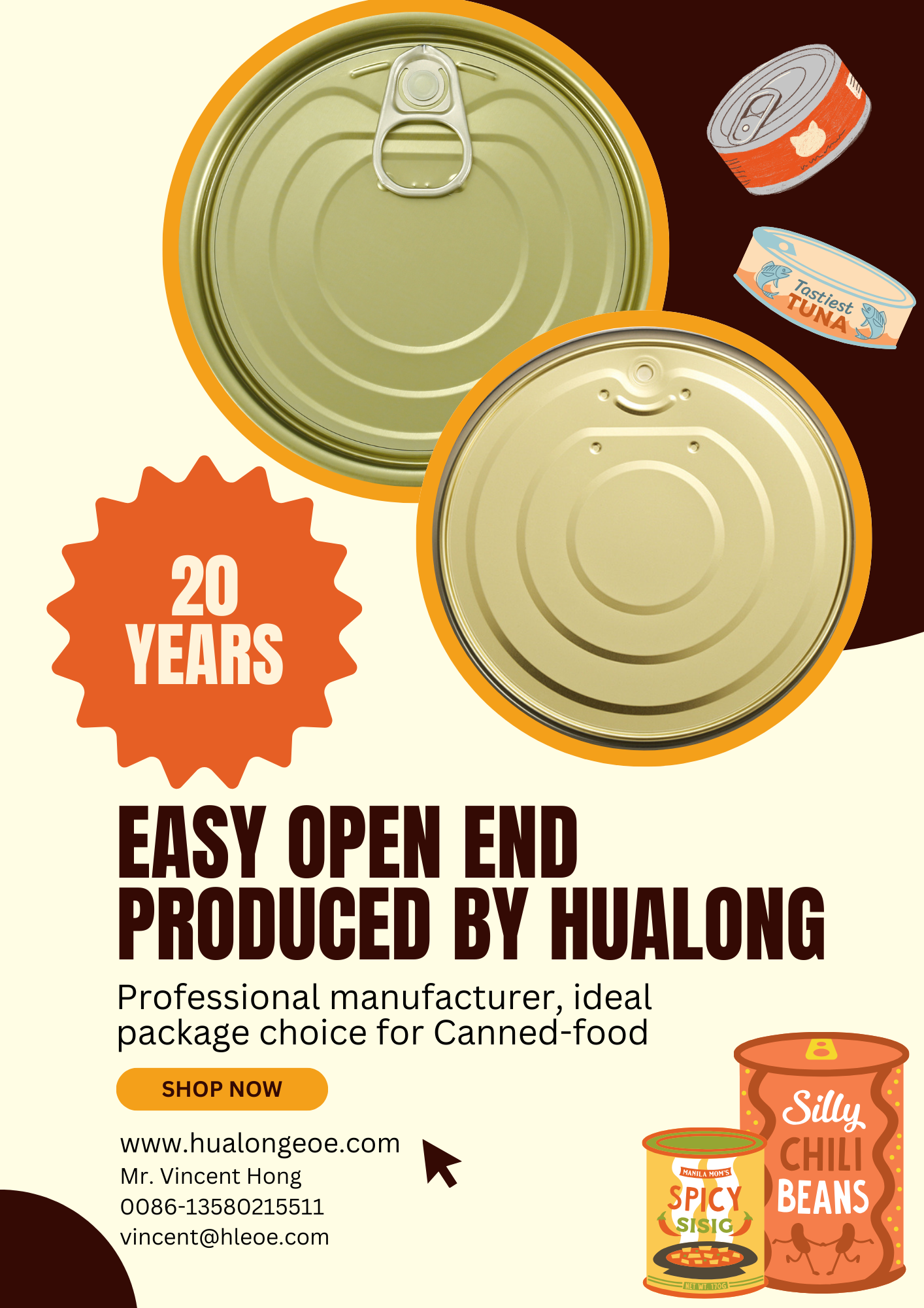Professional Manufacturer, Ideal Package Choice for Canned-food Brand Owners