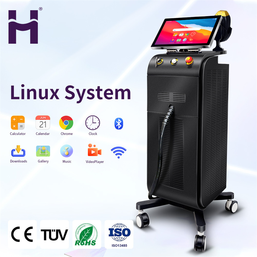 Triple Wave Diode Laser Medical Permanent Hair Removal Device Professional  Trio Sapphire Laser Hair Removal Machine - China Diode Laser, Hair Removal