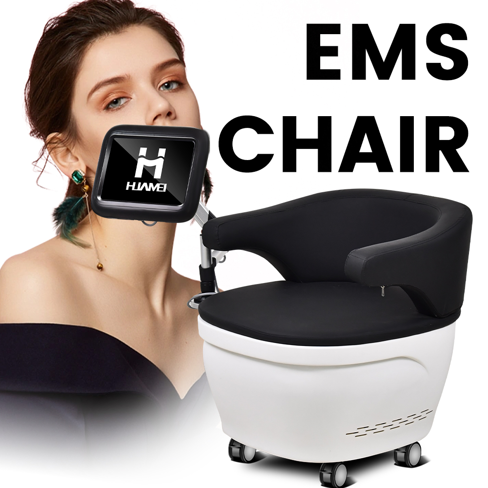 Ems ອຸປະກອນເສີມສ້າງກ້າມເນື້ອ Burn Fat Slim ອຸປະກອນຄວາມງາມ ems ເຄື່ອງແກະສະຫຼັກຮ່າງກາຍ Ems Chair