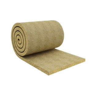 Rock wool roll felt is a type of mineral wool insulation made from basalt rock and recycled slag