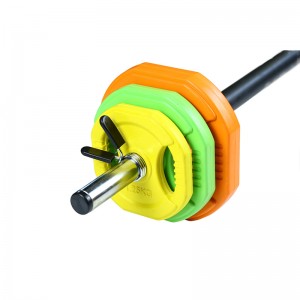 Laimei barbell Rubber coated barbell