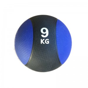 Custom Logo Rubber Material Medicine Ball Textured Grip Dead Weight Medicine Ball