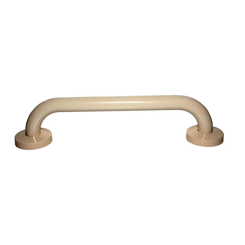 Ripple Finish Grab Rail 25mm Concealed Fixing Powder Coated Almond Ivory