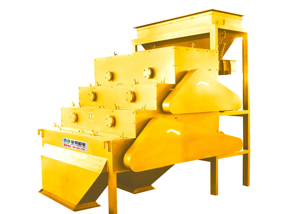 Factory wholesale Dry Electric Magnetic Iron Separator -  Series CFLJ Rare Earth Roller Magnetic Separator – Huate