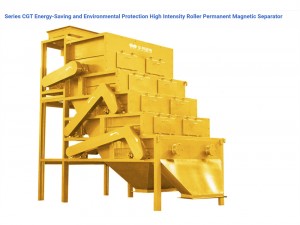 CGT series high field strength drum   permanent magnet magnetic separator