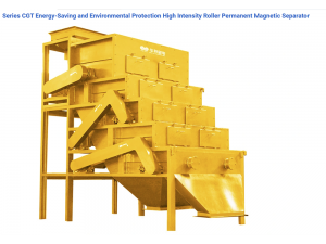 CGT sērijas augstas lauka intensitātes bungas pastāvīgā magnēta magnētiskais separators