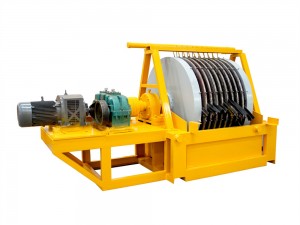 Mid – field strong semi – magnetic self – discharging tailings recovery machine