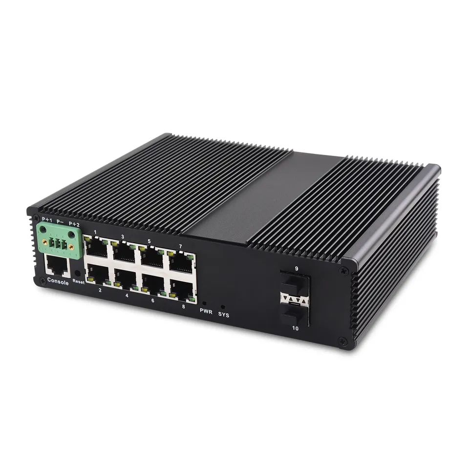 New industrial managed switches