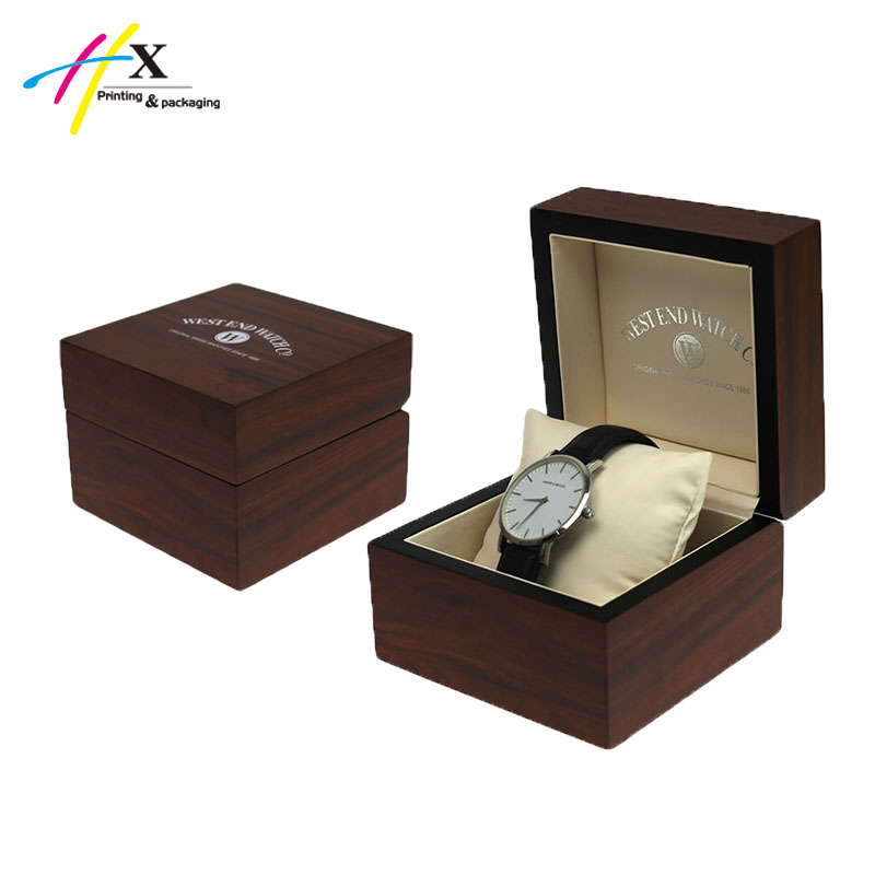 matte wood watch box plain wooden gift box