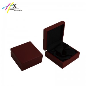 Wooden bangle jewelry packaging box