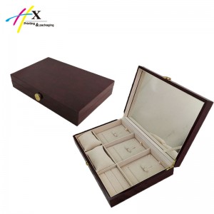 large jewelry box wooden jewelry set packaging box
