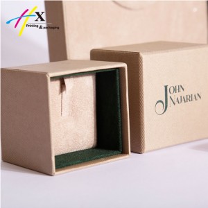 Recycle paper box for ring packing insert