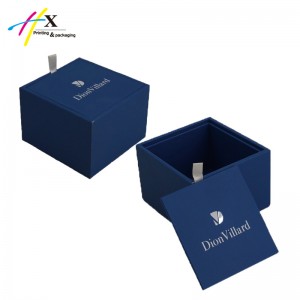 Blue Jewelry Bangle Box
