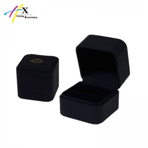 Black Jewelry Ring Box