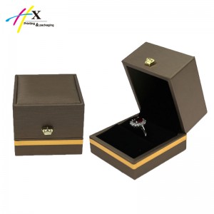 Leather Jewelry Gift Box for Ring