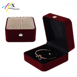 Velvet Jewelry Bangle Box