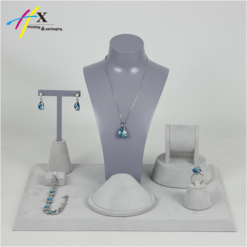 Grey Color Jewelry Display Stand