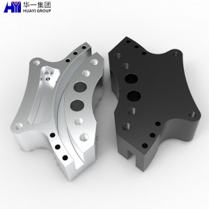 oem персонализирана прецизна CNC обработка и проектиране на CNC алуминиеви машинни части HYJD070042