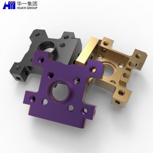 OEM niestandardowe części do obróbki cnc serwis mikroobróbki obrabiane aluminiowe części do obróbki cnc HYJD070041