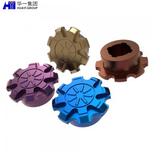 Çin cnc işleme imalat hizmetleri oem özel cnc işleme anodize alüminyum parçalar HYJD070163