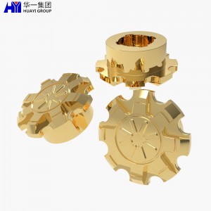 Custom brass milling fabrication cnc machining servicesfor lightsaber HYVW030089