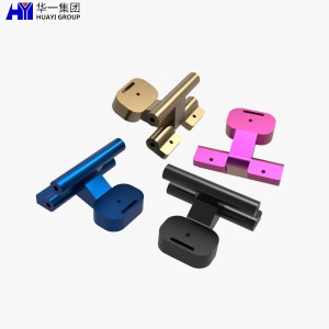 china CNC machining ƙirƙira sabis OEM custom CNC machining anodized aluminum sassa HYJD070163