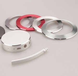 Custom aluminum earphone parts precision aluminum cnc machined milling parts polished HYVW030036