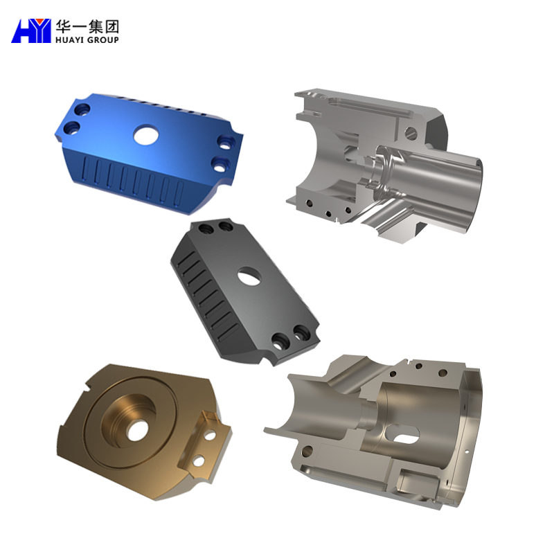 Wholesale anodized aluminum connector for auto spare parts automotive cnc parts machining service HYJD070078 Featured Image