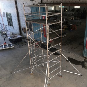 China Factory For Telescopic Aluminum Ladder - Aluminum Mobile Tower Scaffolding  – Huayou
