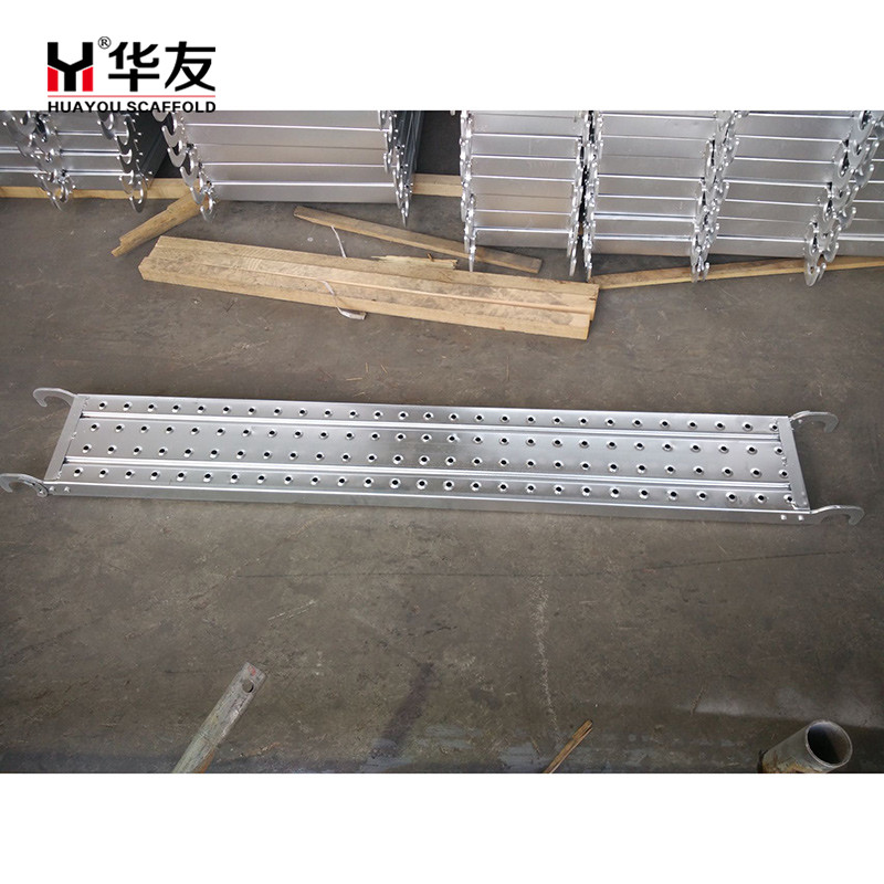 OEM/ODM Supplier Double Coupler Scaffolding - Plank with hooks Width 210-300mm – Huayou