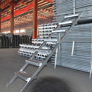 Big Discounting Steel Cuplock Scaffolding System - Step Ladder /staircase for climbing scaffolding system TJHY-SP6 – Huayou