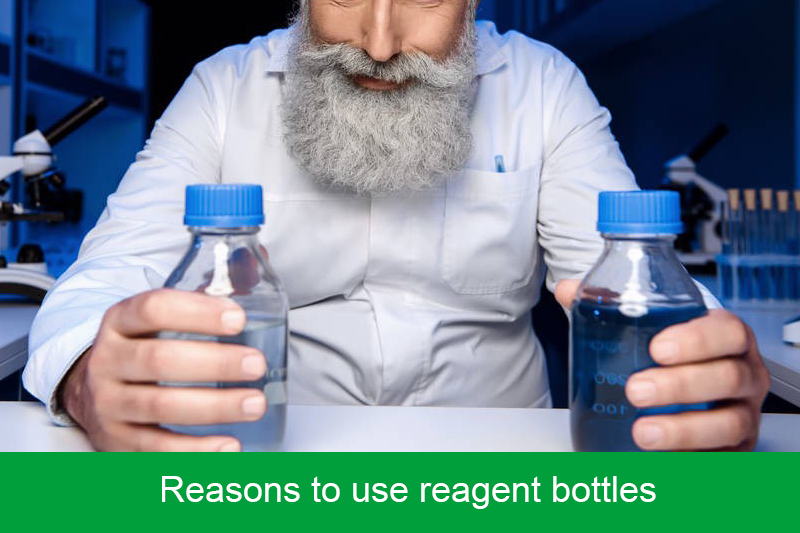 Reasons to use reagent bottles