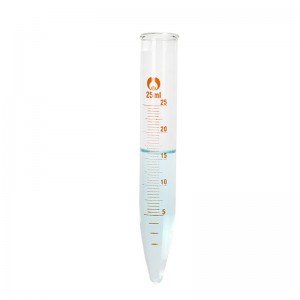 ODM Factory Ce and FDA Approved Laboratory Glass Conical 15ml Centrifuge Tube Graduated