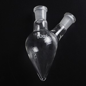 Flask pear shape Standard ground mouth