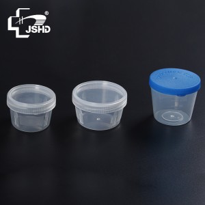OEM China China 30ml Medical Disposable Specimen Container/Sterile Stool Container/PP/Transparent/Φ 45*35mm
