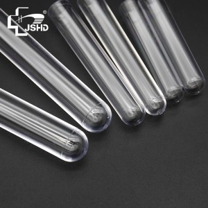 Round bottom and Conical bottom PS or PP Test tubes