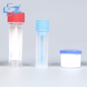 PP semi-transparent and PS transparent Urine container&Stool Container