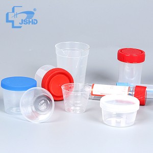 New Fashion Design for China Disposable Medical Stool Urine Specimen Container 60ml with Labeled