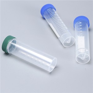 Factory China High Standard Disposable Laboratory Consumable Conical Bottom Test Centrifuge Tube