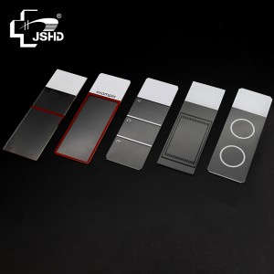 Leading Manufacturer for Microscope Slide Glass – Different printing super white glass Quality control slides  – Huida