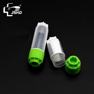 PP 0.5ml 1.5ml Sterile 2D Barcoded Cryogenic Vials
