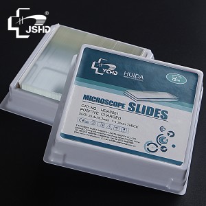 OEM Manufacturer High-Quality Lab Supplies Huida Positive Charged Slides